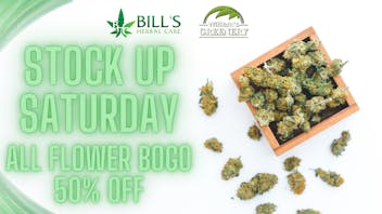 Bills Herbal Care STOCK UP SATURDAY! BOGO 50% OFF!