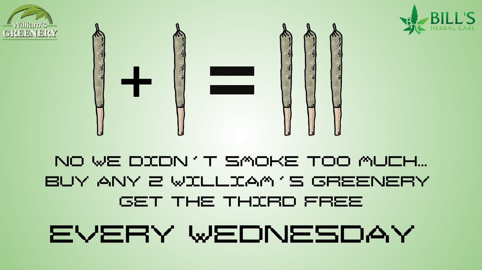 Bills Herbal Care Buy 2 Get 1 FREE!