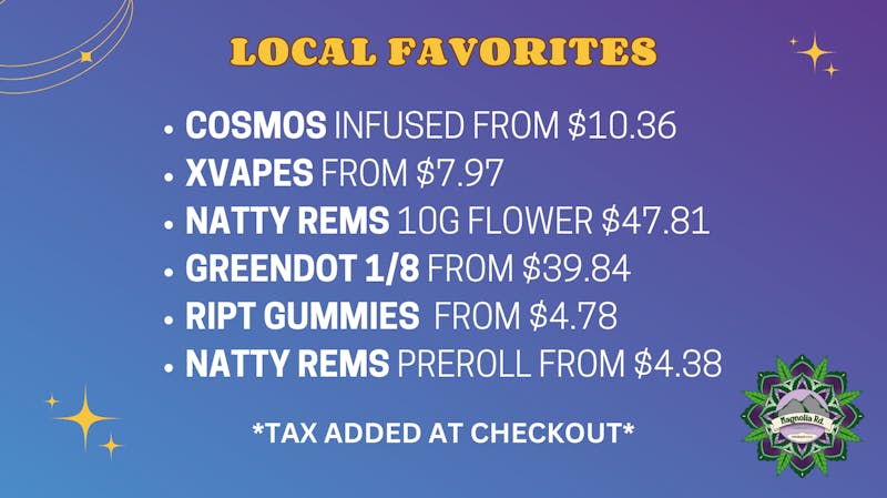 Magnolia Road Cannabis Co. - Trinidad LOCAL FAVORITES