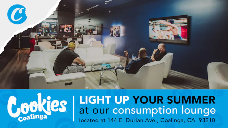 Cookies Consumption Lounge and Dispensary Light up your Summer ☀️