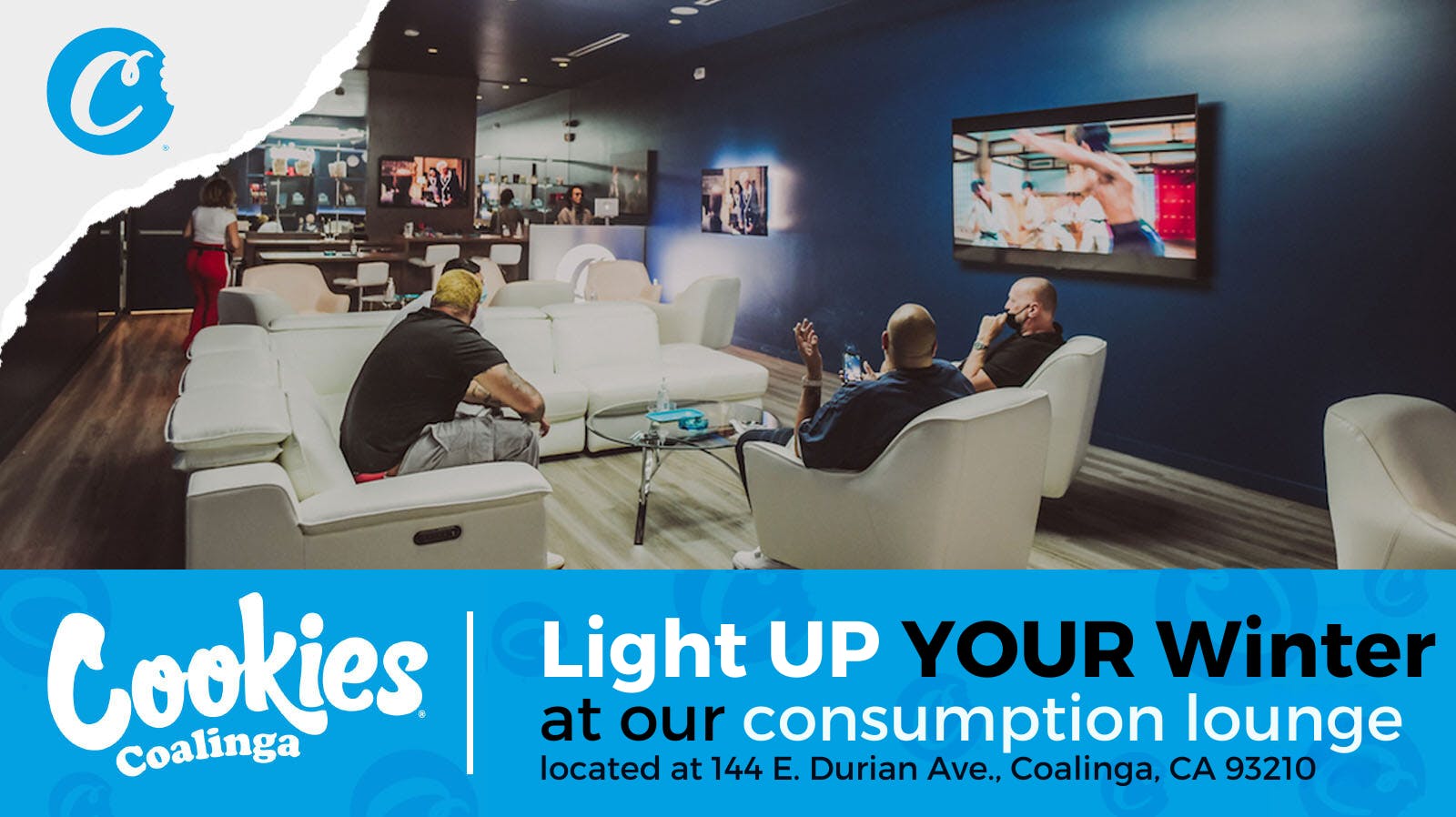 Cookies Consumption Lounge and Dispensary Light up the Winter Wonderland ❄