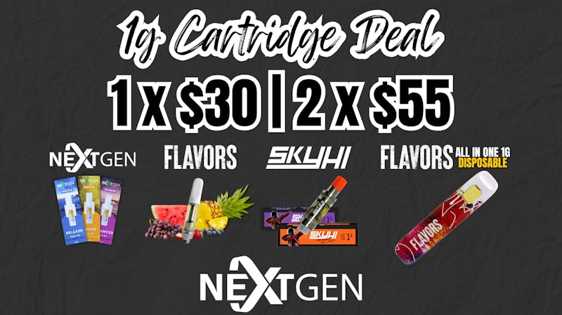 NextGen Pharma 1G CARTRIDGES💨