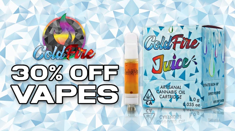 Leaf and Lion powered by Kushagram - Long Beach 30% off Cold Fire Vape Carts!