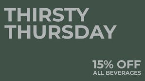 Sea Change Cannabis Thirsty Thursday