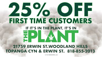 The Plant FIRST TIME CUSTOMERS GET 25% OFF