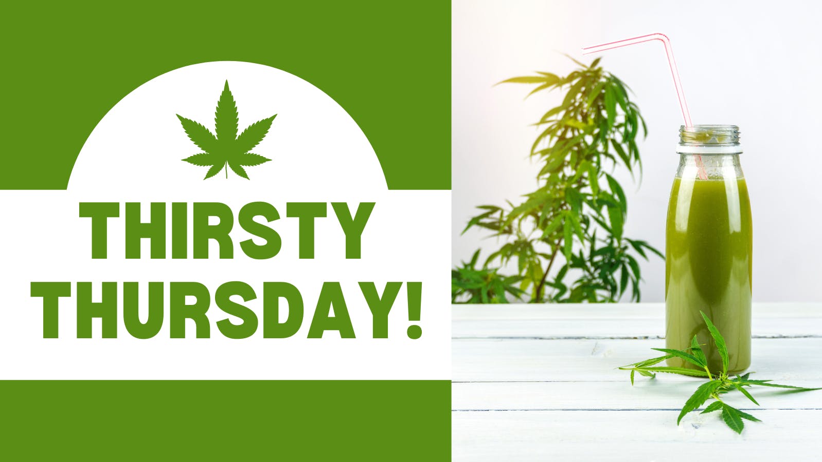 Strawberry Fields Apothecary Thirsty Thursday! 20% Off Drinks