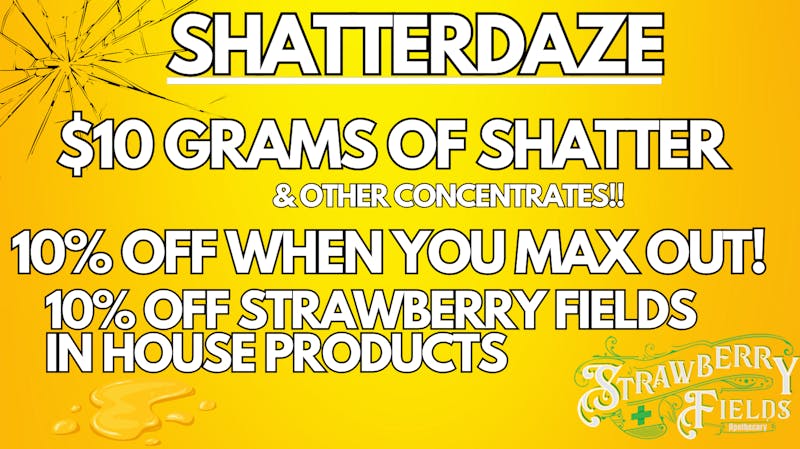 Strawberry Fields 2.0 $10 GRAMS OF CONCENTRATES !!