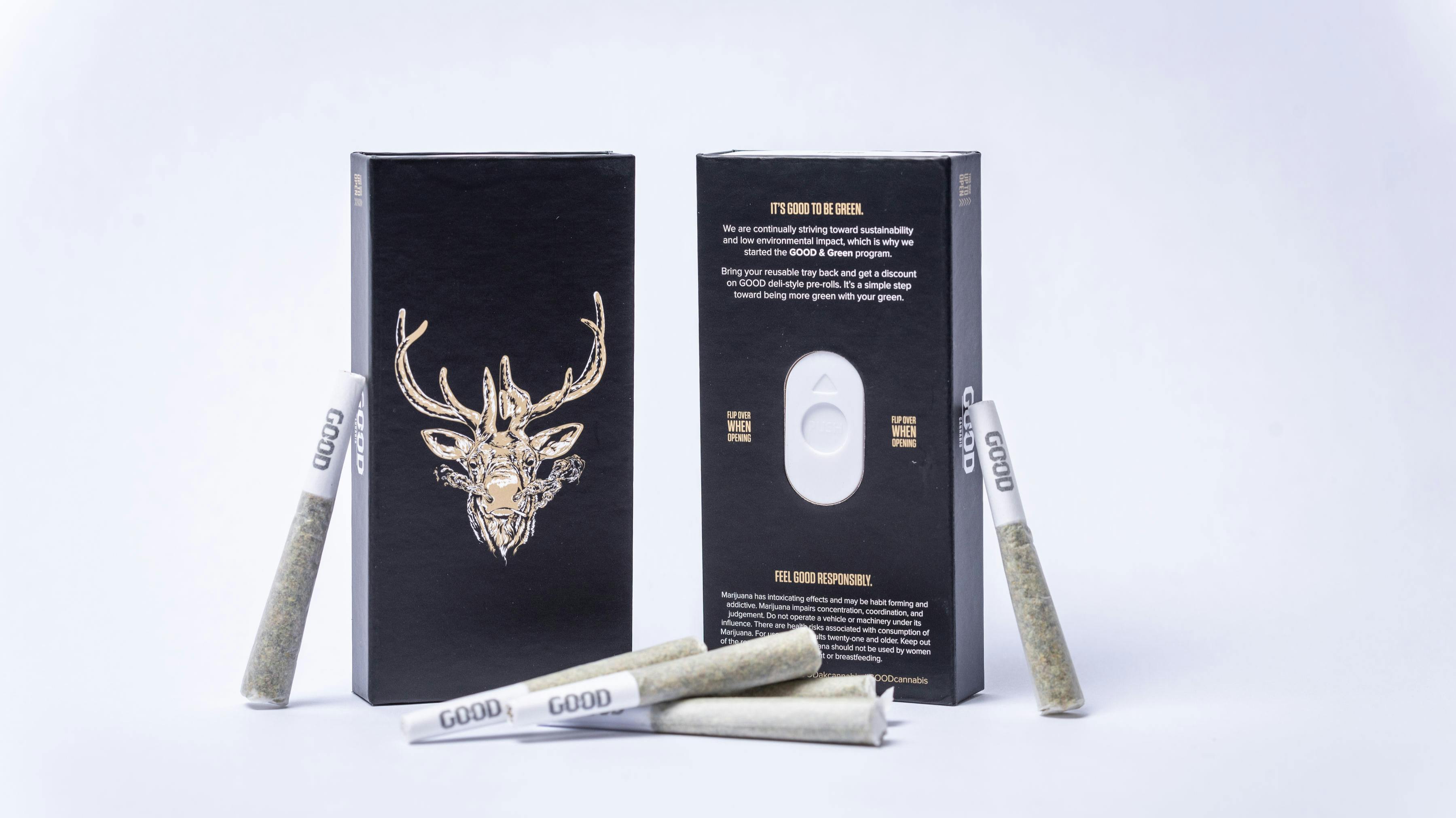 GOOD 6 pack of deli pre-rolls $25