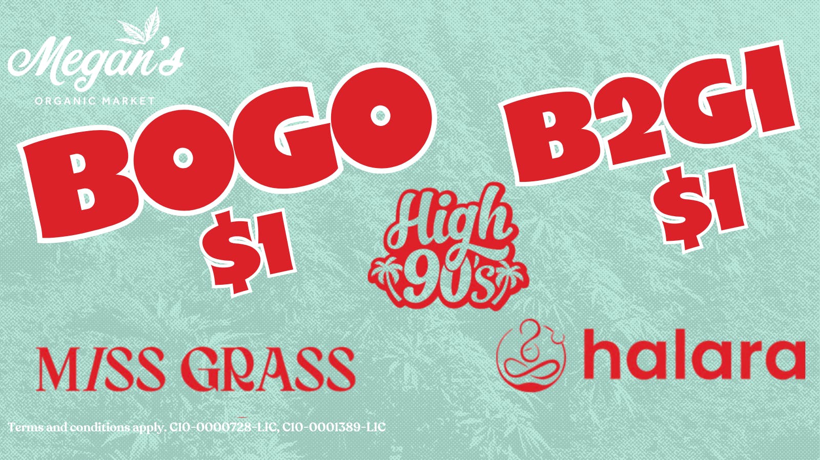 Megan's Organic Market - SLO BOGO/B2G1 Tuesdays