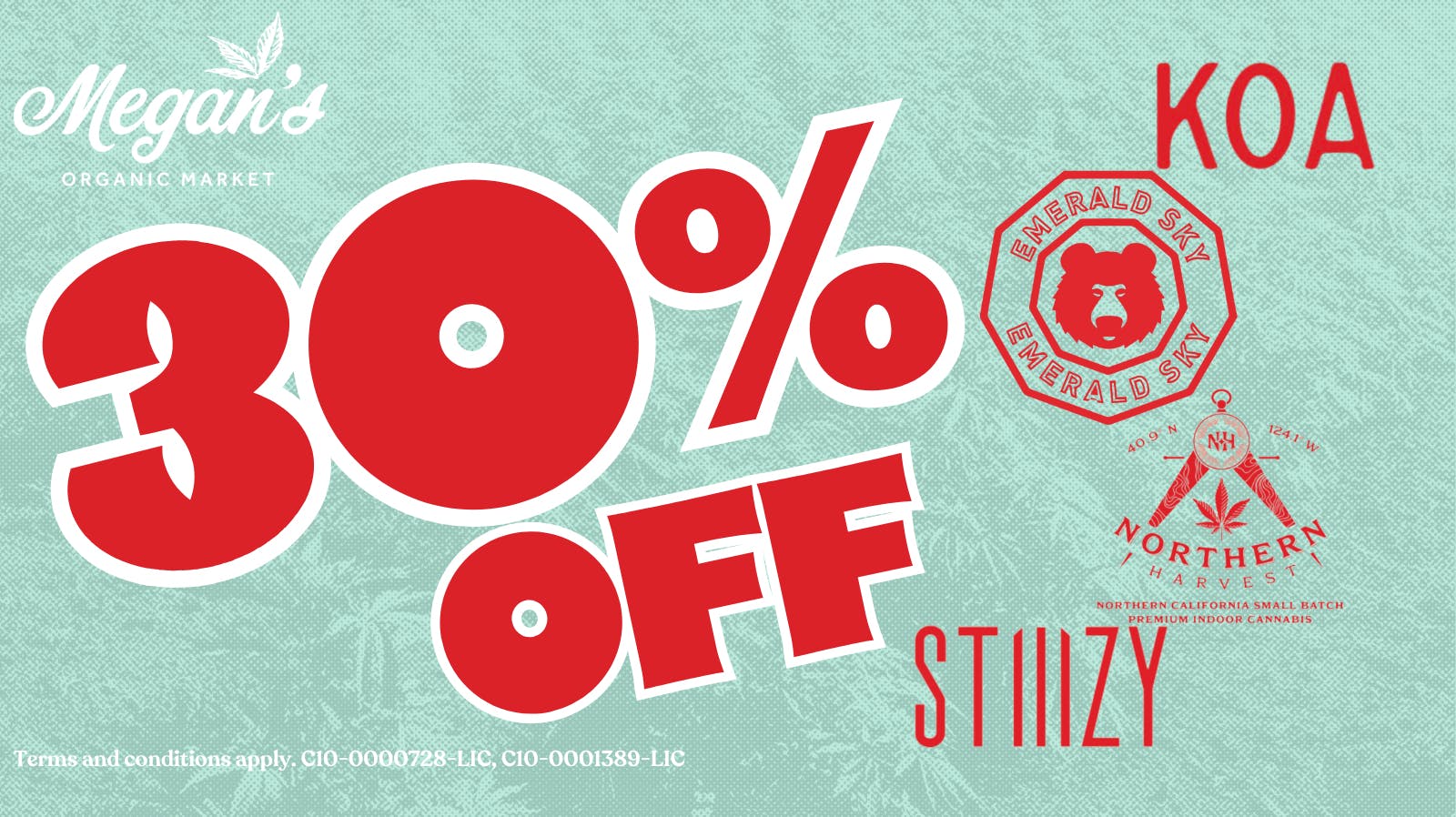 Megan's Organic Market - SLO 30% Off Tuesdays