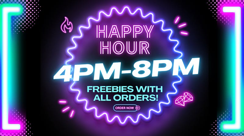 Chief 4PM-8PM Freebies for ALL Orders!