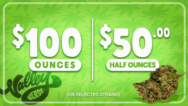 Valley Verde Half Oz & Oz Deals!