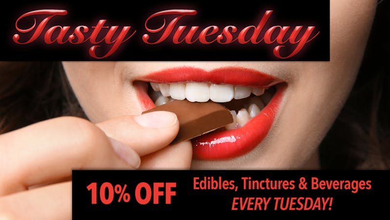 The Higher Path 10% off edibles for Tasty Tuesday