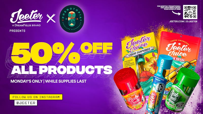 Phenotopia Jeeter Monday 50% off
