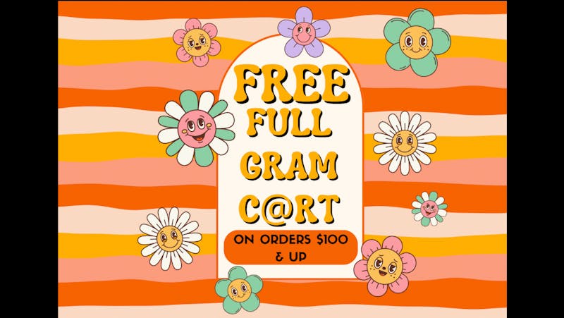 Ganja World Free c@rt on $100 orders!