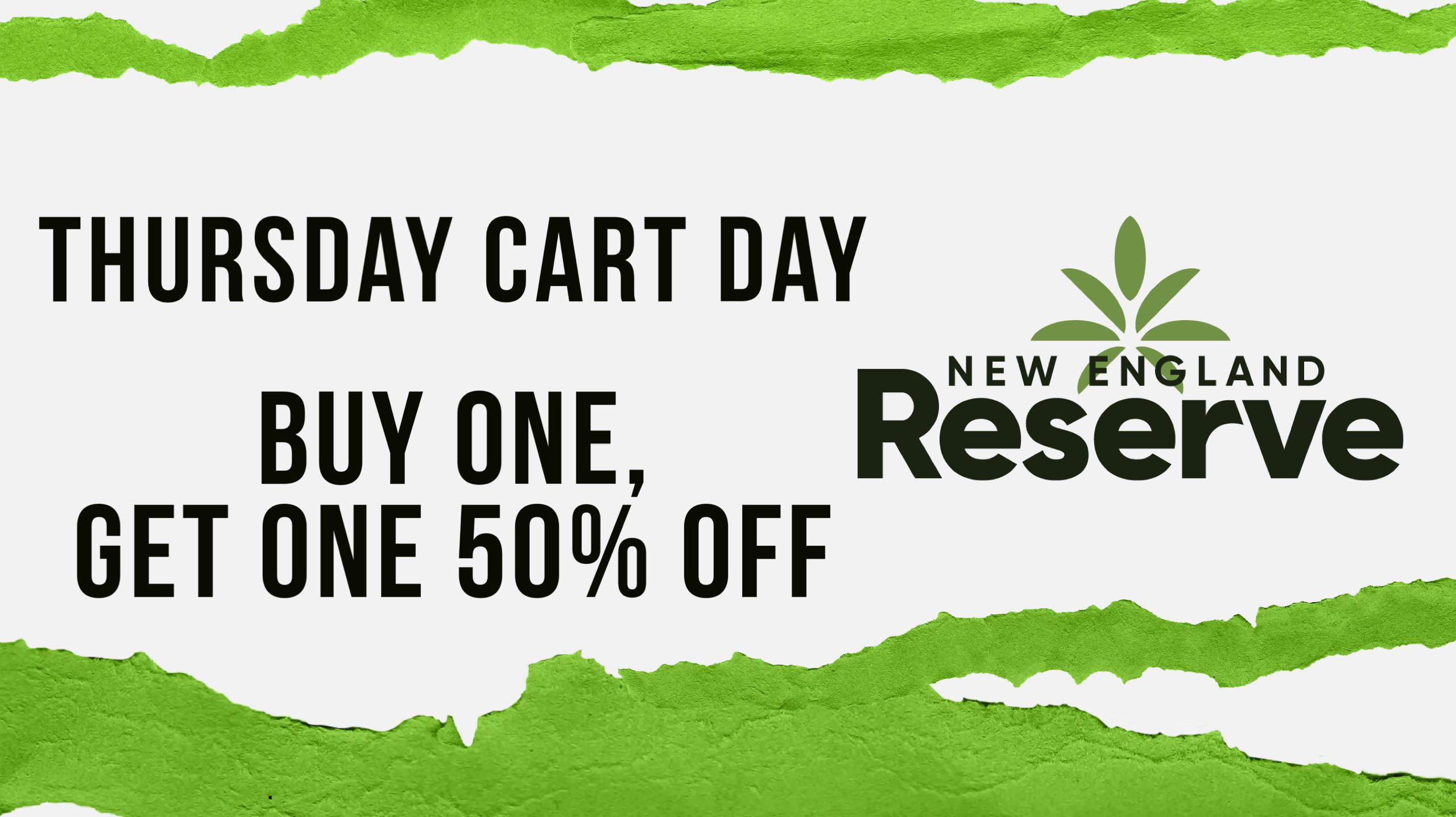 New England Reserve Thursday Cart Day!