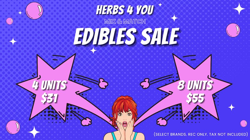 Herbs 4 you 4/$31 Or 8/$55 - 100MG GUMMIES
