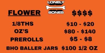 Lonely Bones - By Appt/Curbside Only September Deals!!!!!