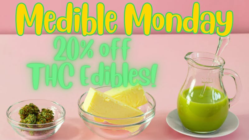 Nature’s ReLeaf 20% off any THC edible!