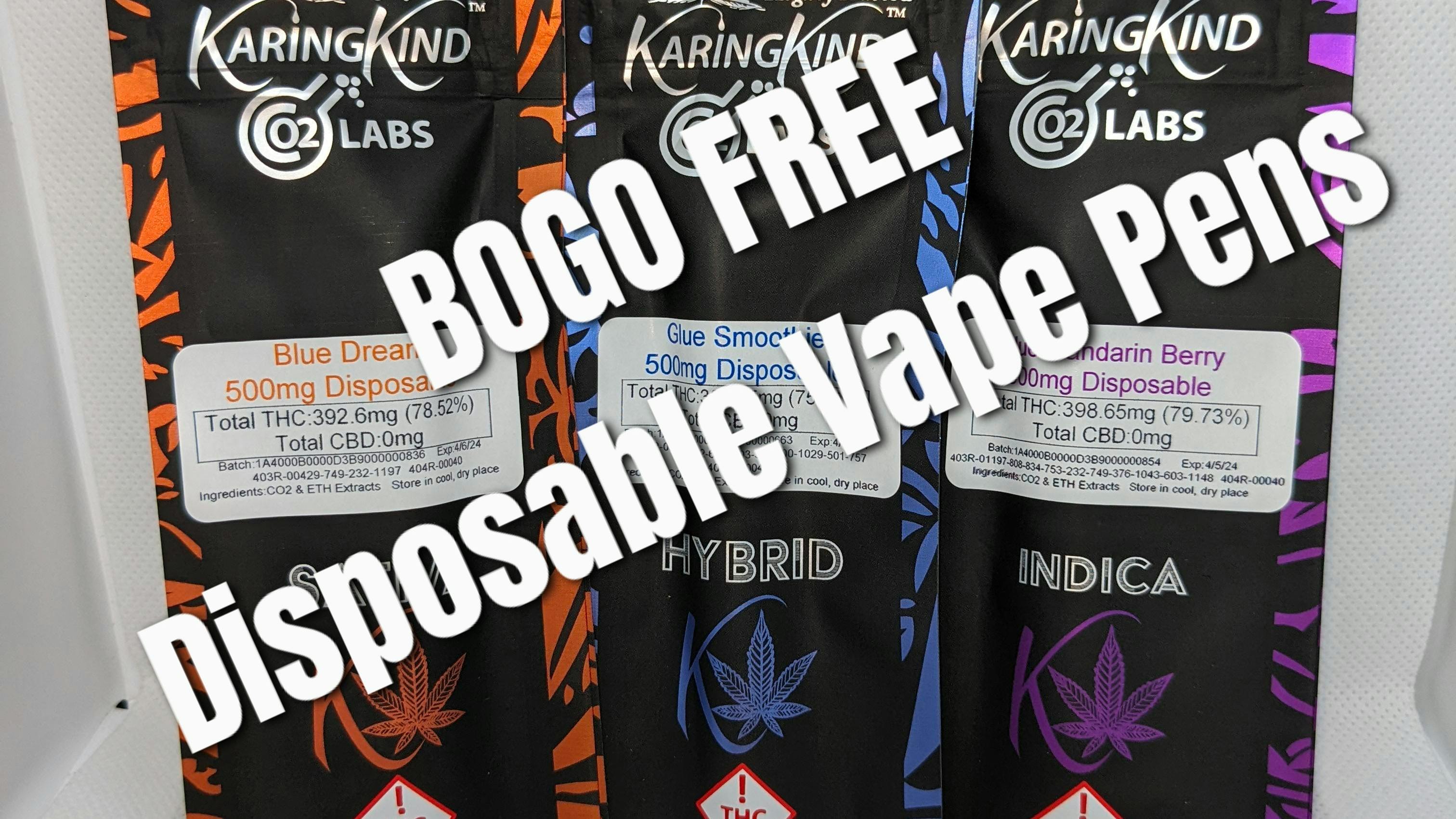 Karing Kind - Adult Use BOGO FREE disposable vape