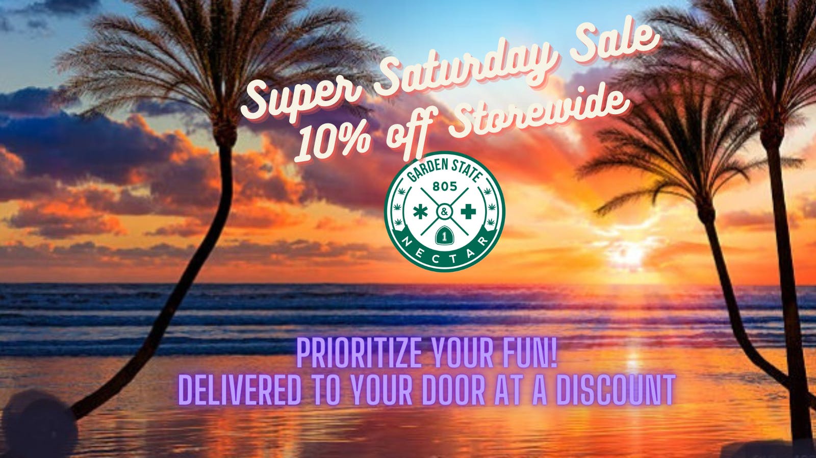 Garden State Nectar Super Saturday-10% off Storewide
