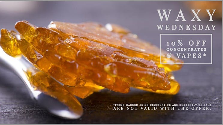 High 5 Cannabis Waxy Wednesday