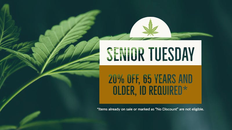 High 5 Cannabis Senior Tuesday