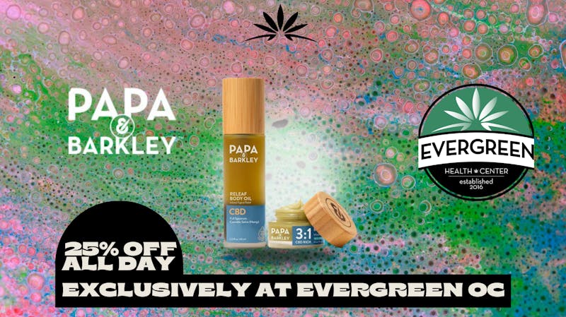 Evergreen OC - Taxes Included ‼️Papa & Barkley %25 Off‼️