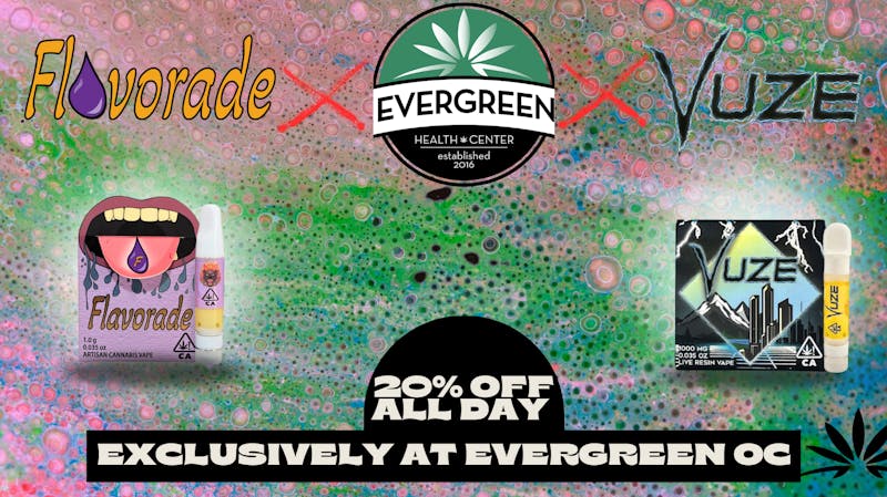 Evergreen OC ‼️20% Off Vuze & Flavorade‼️
