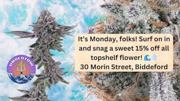 Undertow Cannabis Co. 15% OFF TOPSHELF FLOWER