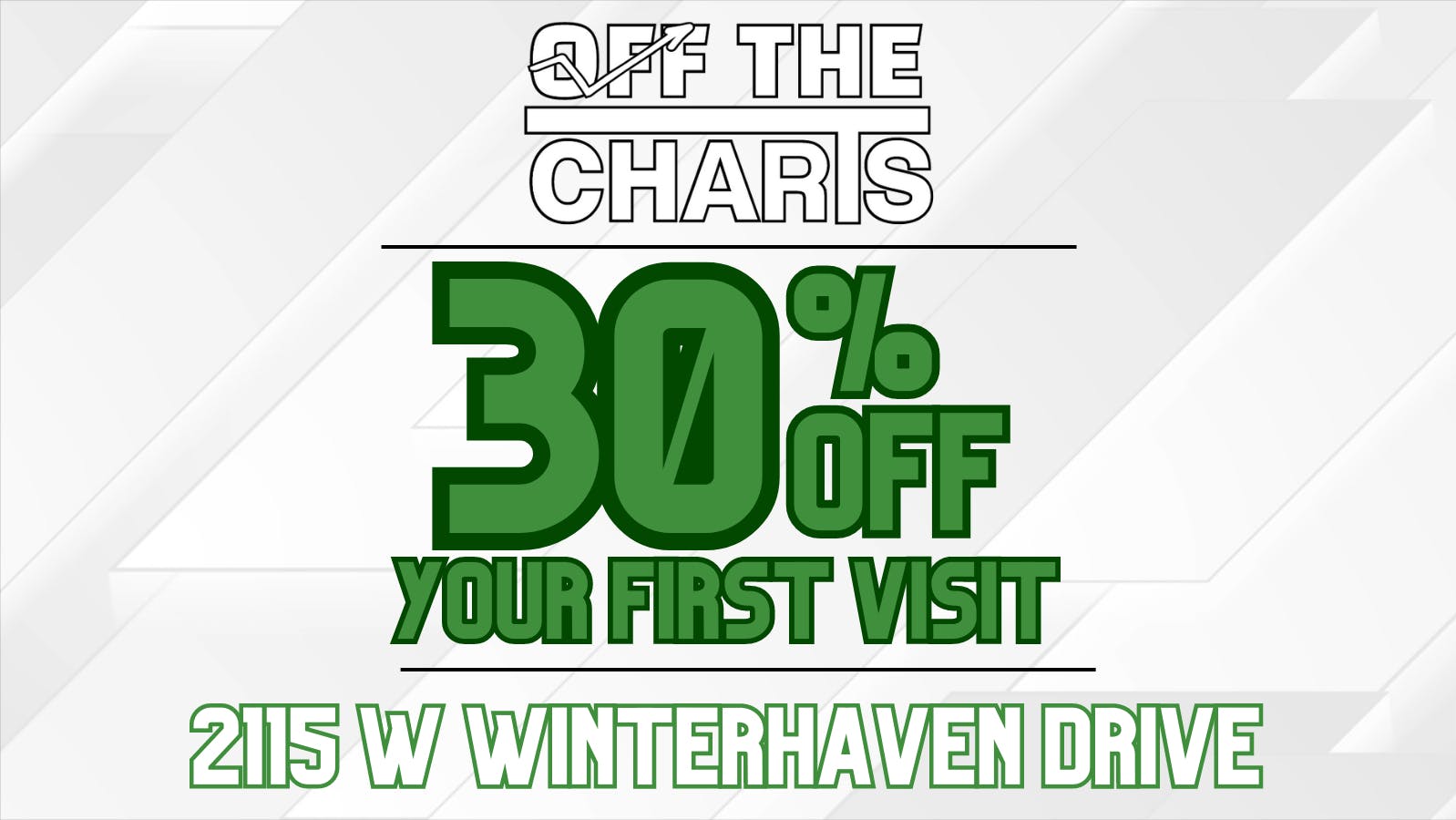30 Off Your First Visit At Off The Charts Winterhaven Weedmaps