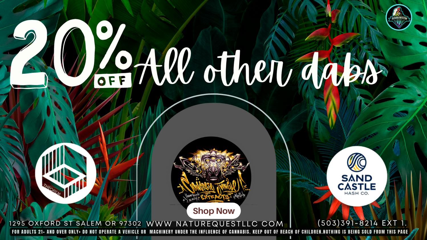 THC Recreation Station Salem Shatterday Saturday Extract Sale