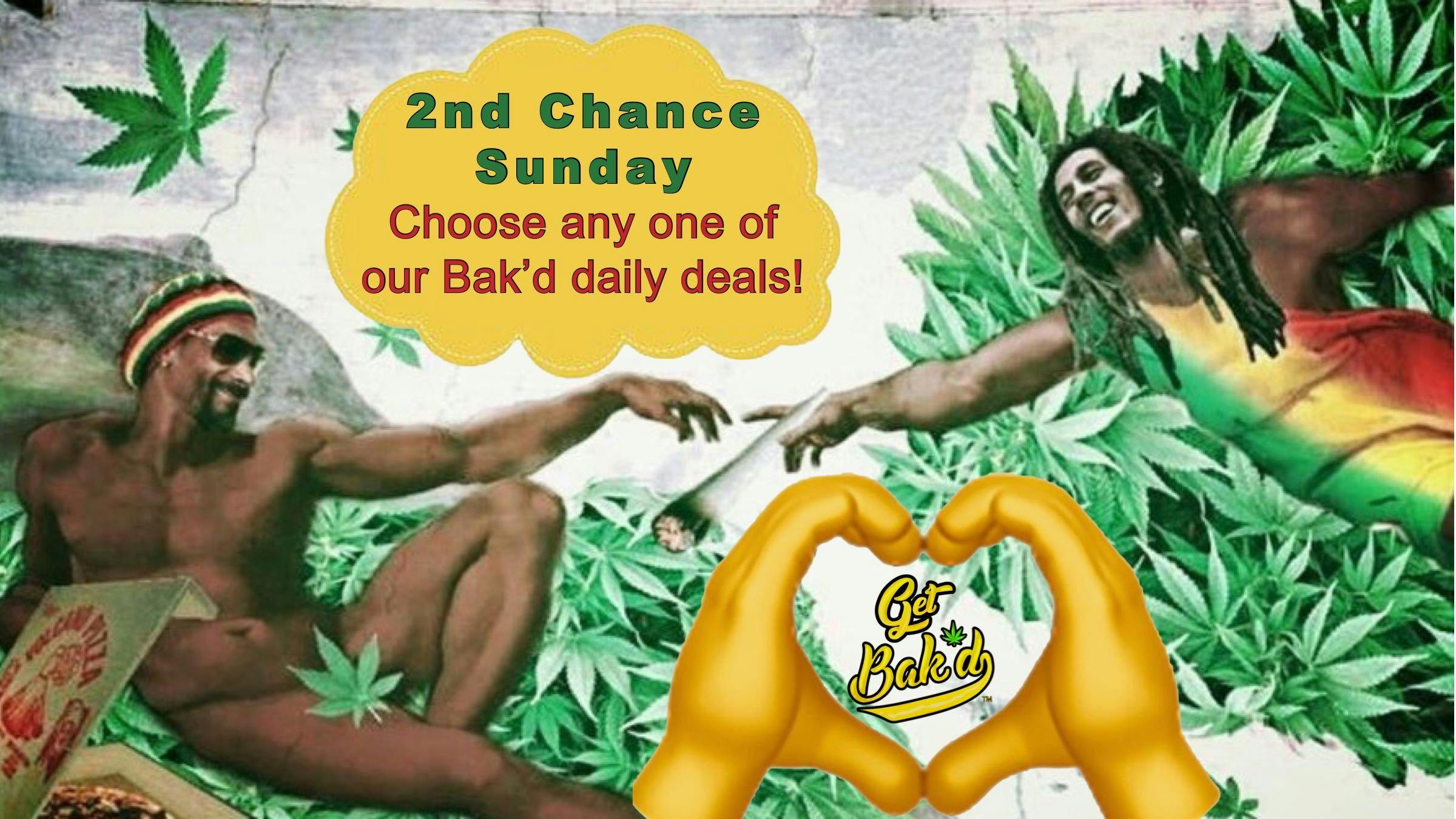 Get Bak'd Weed Dispensary Oklahoma City ✌️Second Chance Sunday 🙌💆‍♀️💆‍♂️🤩