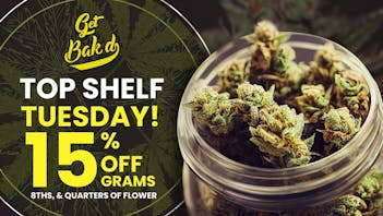 Get Bak'd Weed Dispensary Oklahoma City Top Shelf Tuesday🤩