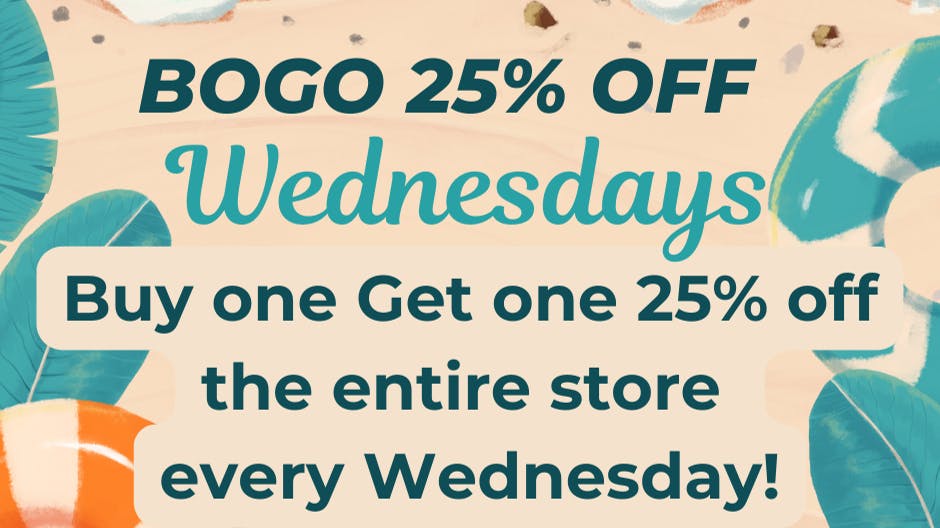 Coastal Capital Dispensary BOGO 25% EVERY WEDNESDAY!