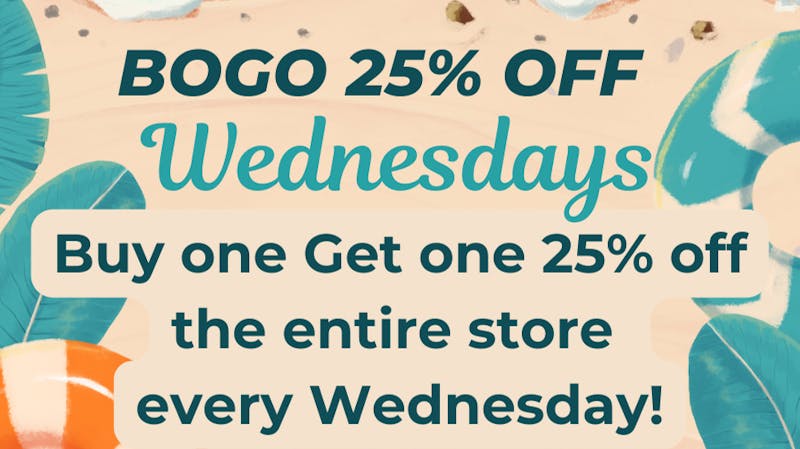 Coastal Capital Dispensary BOGO 25% EVERY WEDNESDAY!