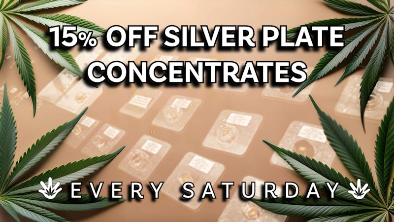 Catalyst Cannabis Company - Spenard 15% Off Silver Plate (Not Carts)