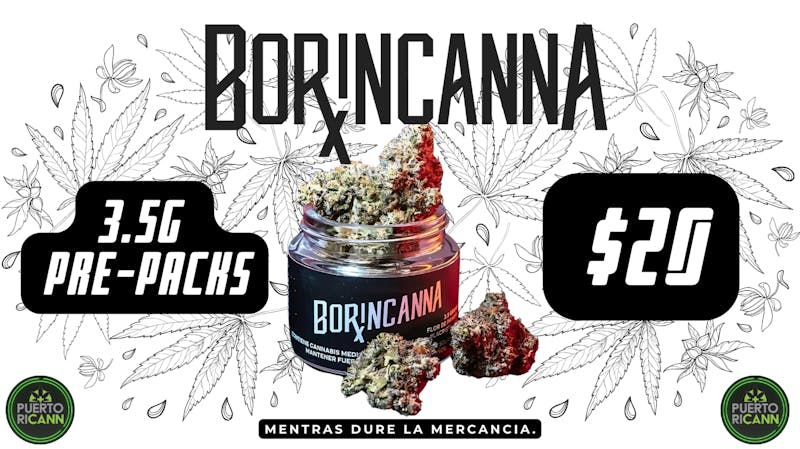 Puertoricann $20 BORINCANA 3.5g