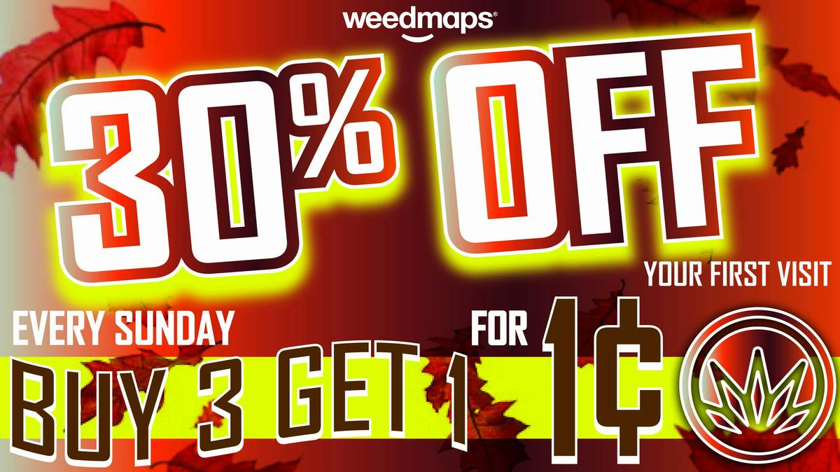 Cannabis21+ SF Fishermans Warf FIRST TIME CUSTOMERS SAVE 30%