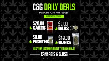 Cannabis & Glass - North Spokane Daily Deals (WA)