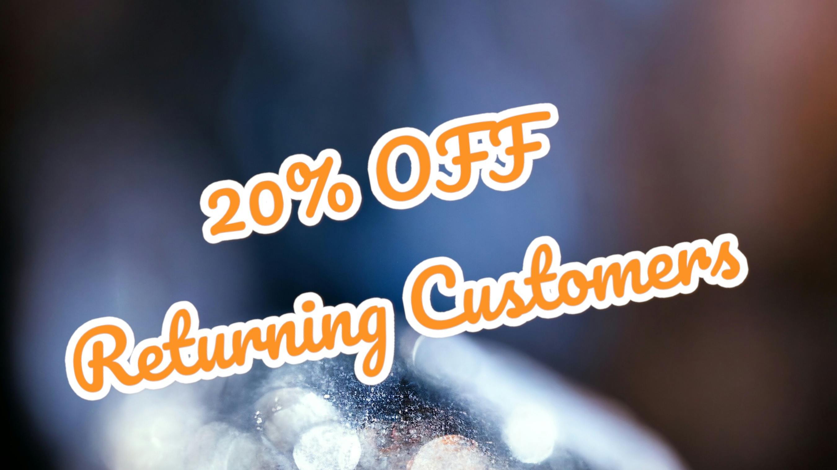 The Ounce 20% OFF Returning Customers