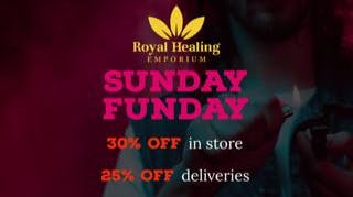Royal Healing Emporium 30% OFF Sunday Funday in store
