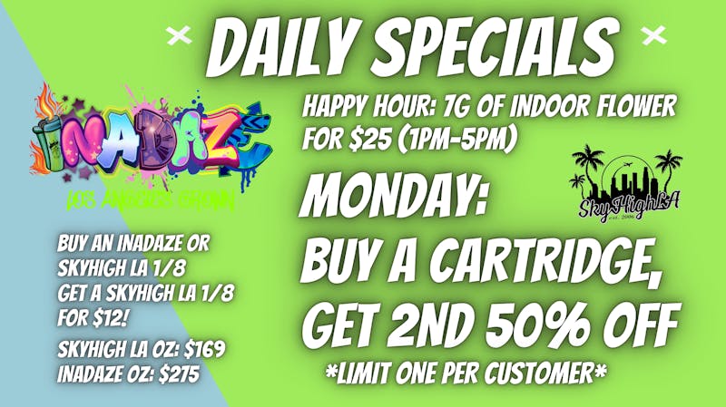 SkyhighLA BUY 1 GET 1 HALF OFF ALL VAPES