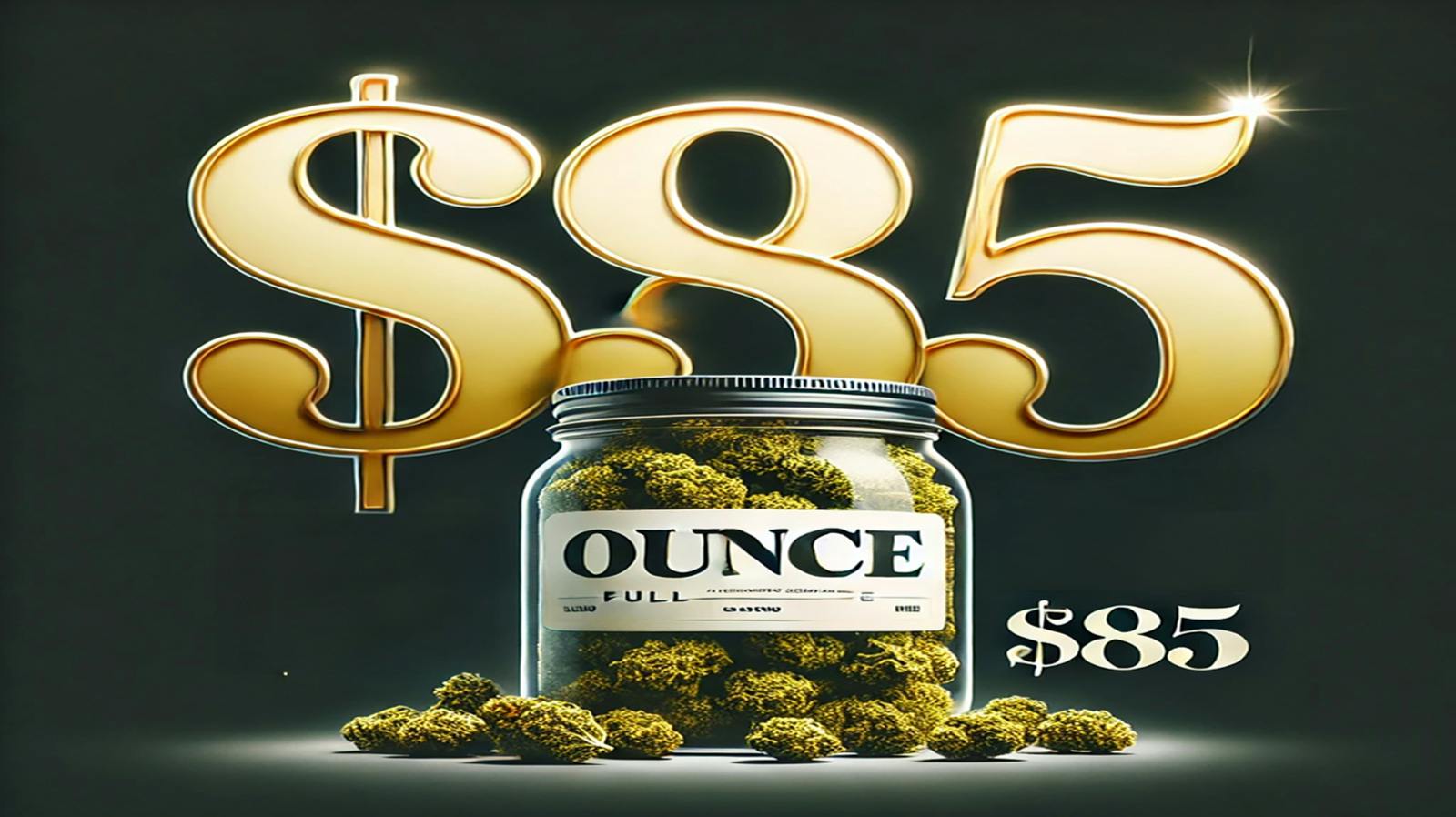 Obsidian Dispensary $85 Ounce Everyday