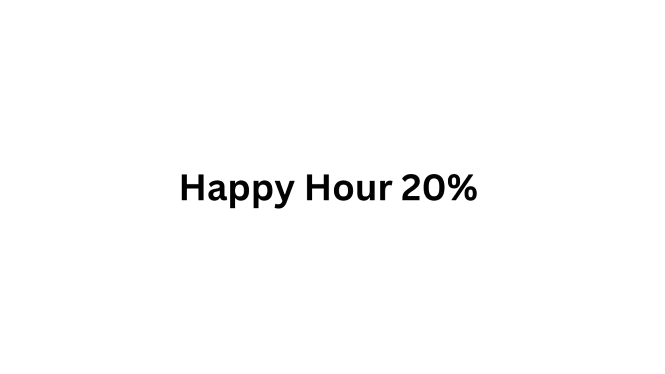 Elevation 2150 Happy Hour 20% Off 4-6pm