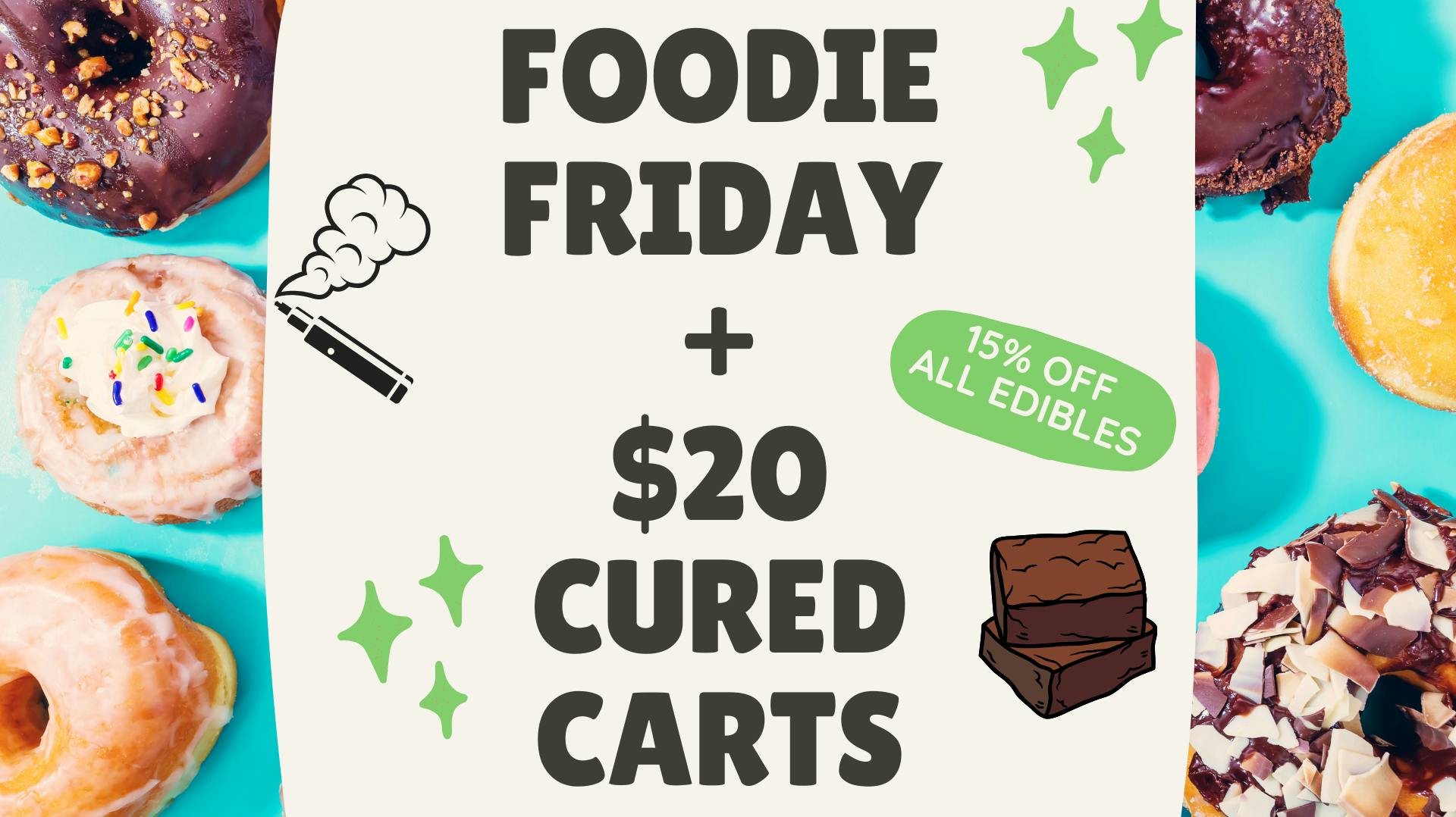 Maine Medical Canna Connection Foodie Friday + $20 Cured Carts!