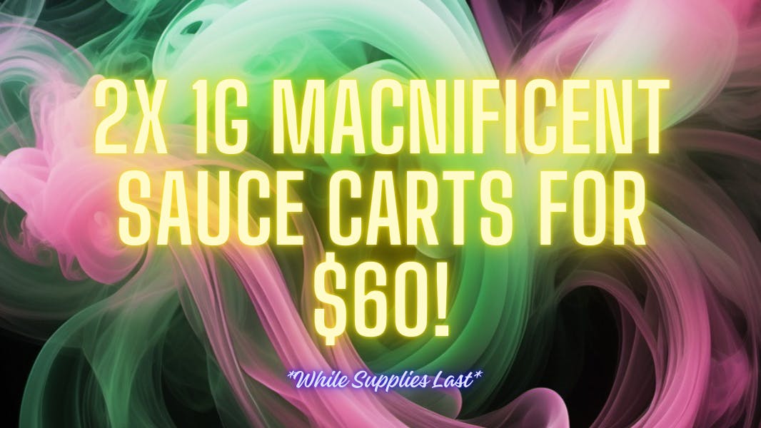 Greenport Cannabis Co. 2x 1g Sauce Carts for $60