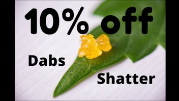 The Stoned Moose 10% off Dabs and Shatter