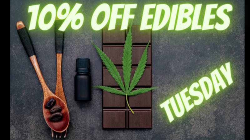 The Stoned Moose Tasty Tuesday - 10% off Edibles