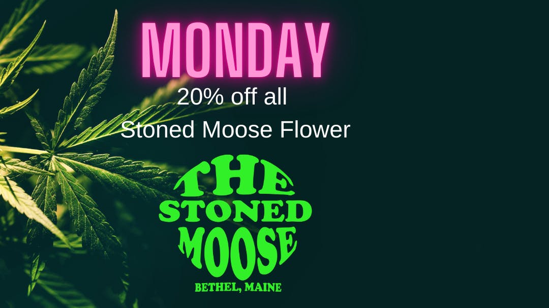 The Stoned Moose 20% off In House Flower